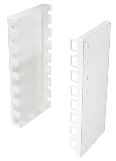 Produktbild MVT 200 162  -  Aufputz-Leergehäuse für 8 Keystone Module, weiss